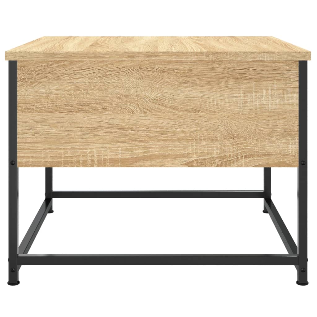 Table basse chêne sonoma 51x51x40 cm bois d’ingénierie - Tables basses