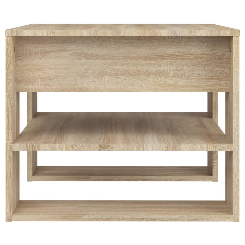 Table basse chêne sonoma 55,5x55x45 cm bois d’ingénierie - Tables basses