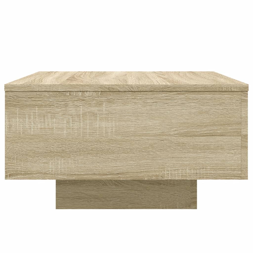 Table basse chêne sonoma 55x55x31 cm bois d’ingénierie - Tables basses