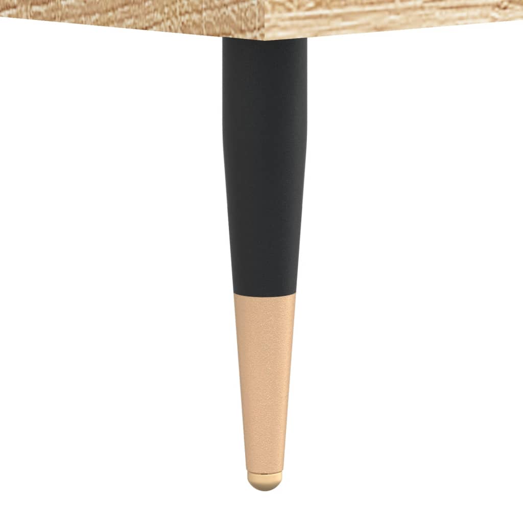 Table basse chêne sonoma 55x55x36,5 cm bois d’ingénierie - Tables basses