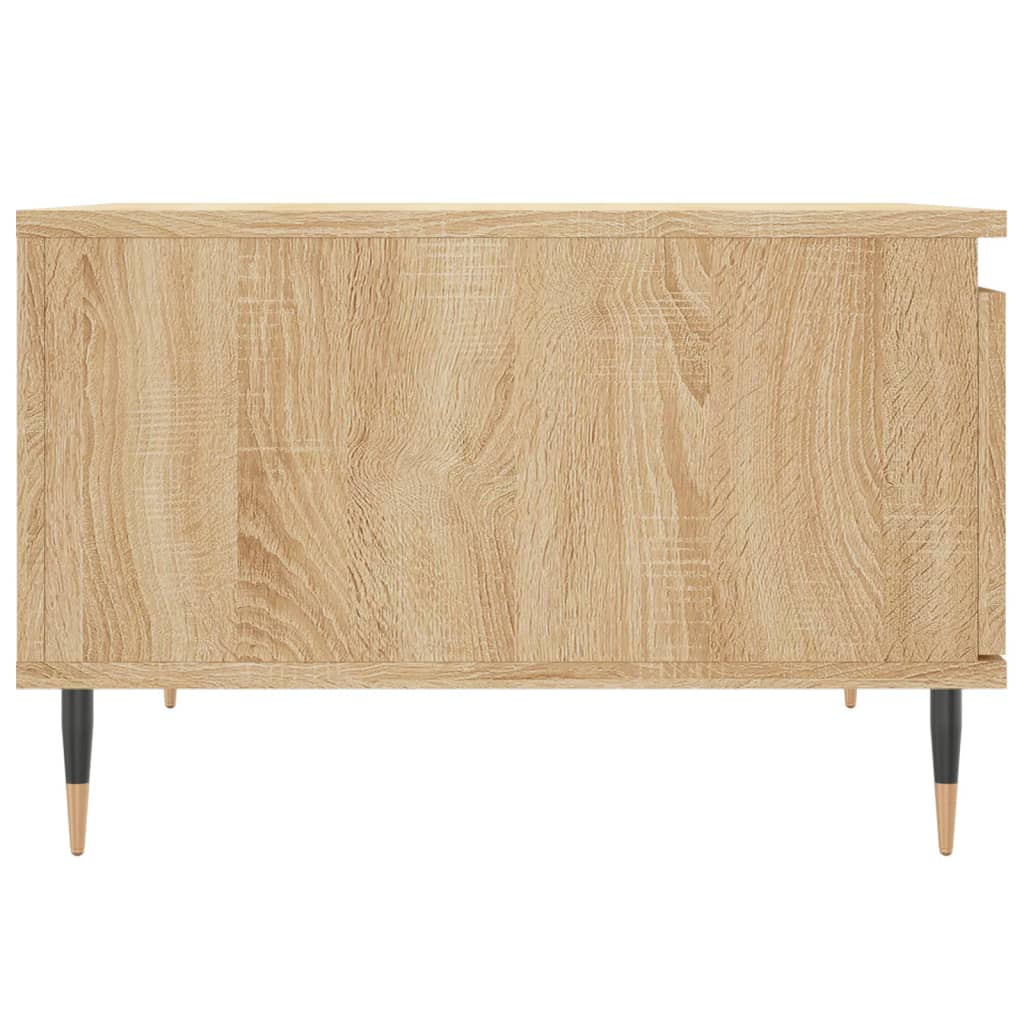 Table basse chêne sonoma 55x55x36,5 cm bois d’ingénierie - Tables basses