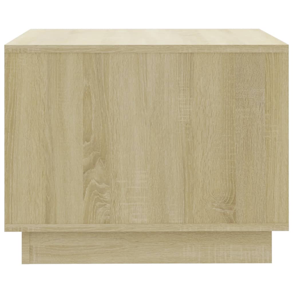 Table basse chêne sonoma 55x55x43 cm bois d’ingénierie - Tables basses
