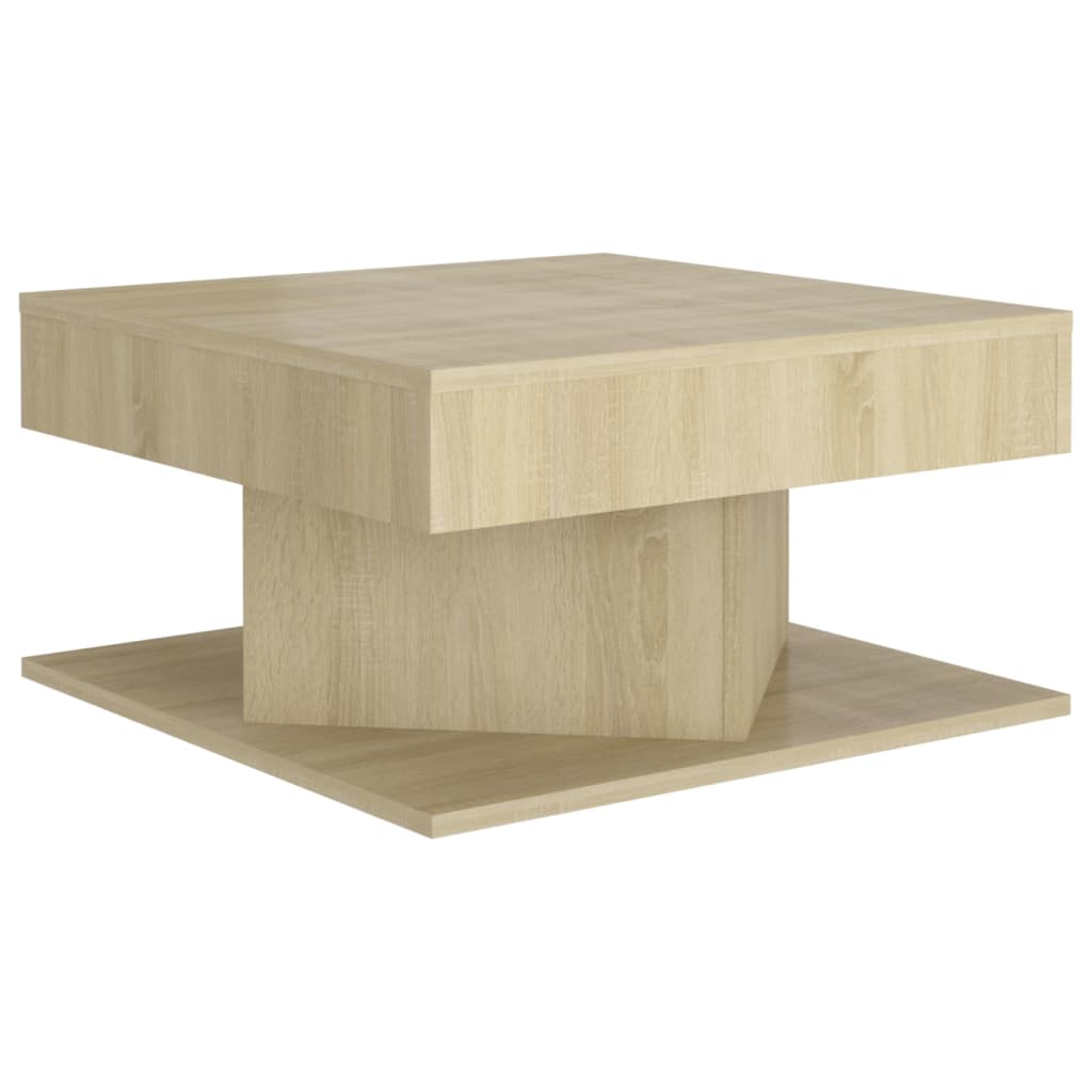 Table basse Chêne sonoma 57x57x30 cm Bois d’ingénierie - Tables basses