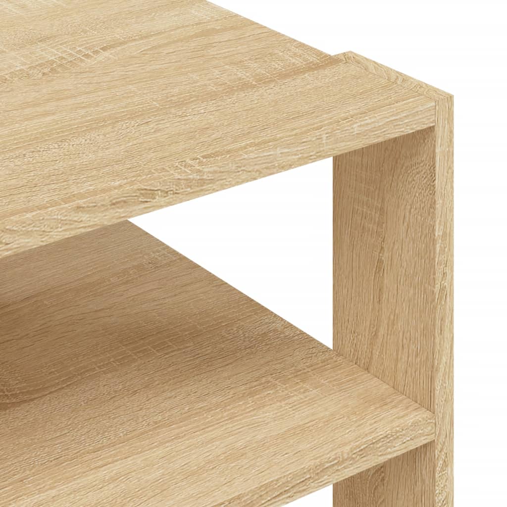 Table basse chêne sonoma 59,5x59,5x40 cm bois d’ingénierie - Tables basses