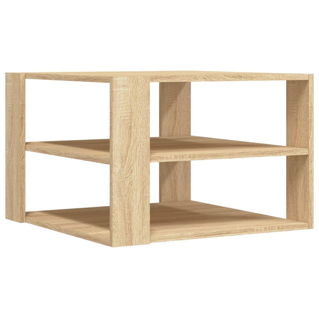 Table basse chêne sonoma 59,5x59,5x40 cm bois d’ingénierie - Tables basses