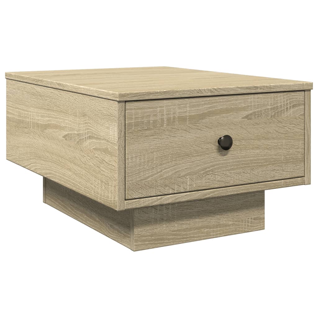 Table basse chêne sonoma 60x45x31 cm bois d’ingénierie - Tables basses