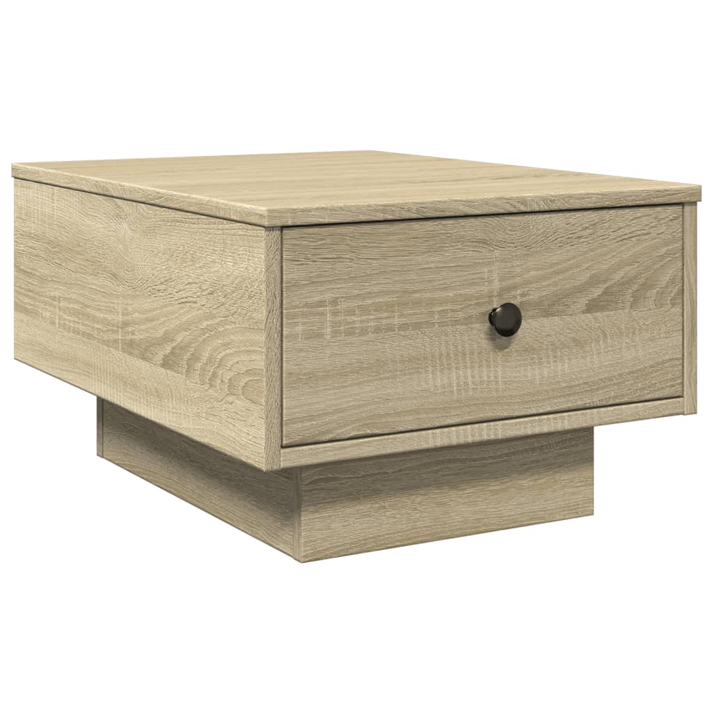 Table basse chêne sonoma 60x45x31 cm bois d’ingénierie - Tables basses