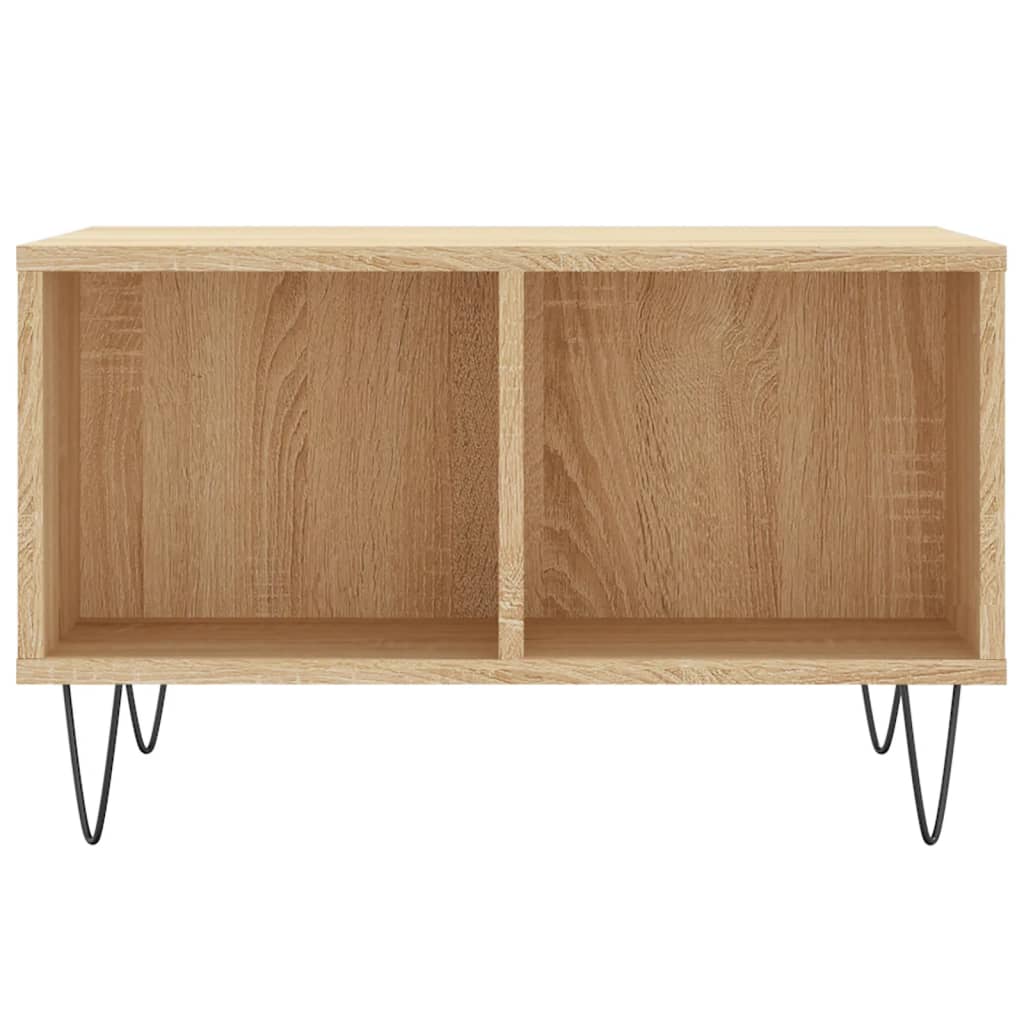 Table basse Chêne sonoma 60x50x36,5 cm Bois d’ingénierie - Tables basses