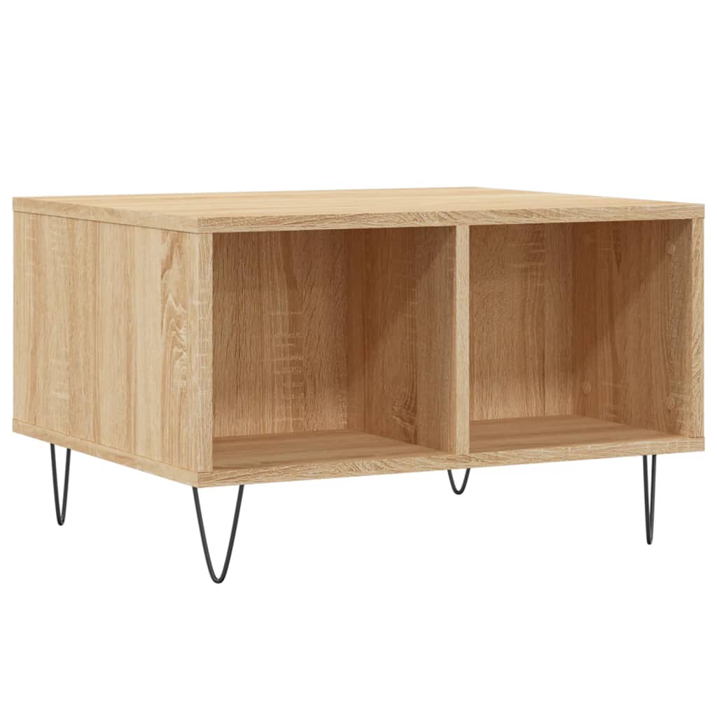 Table basse Chêne sonoma 60x50x36,5 cm Bois d’ingénierie - Tables basses