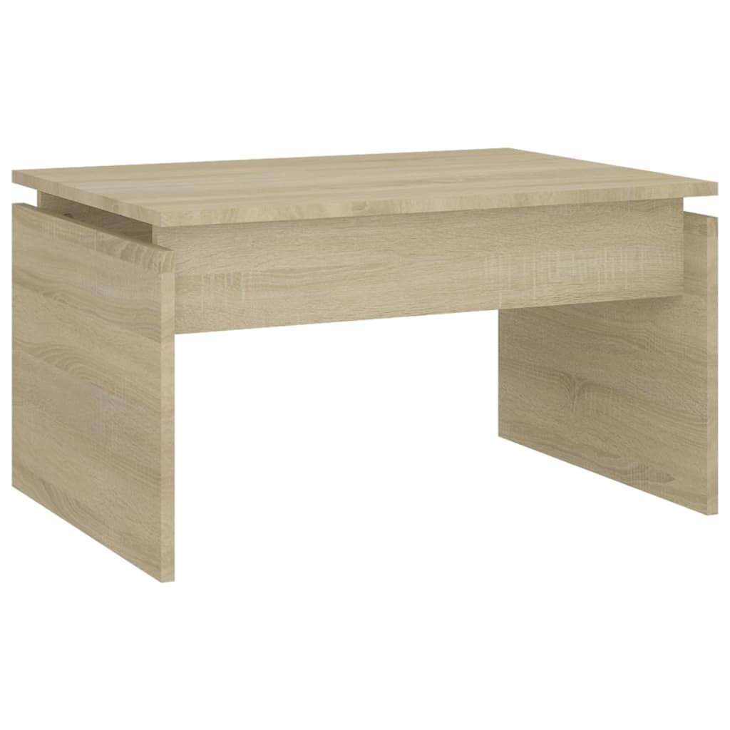 Table basse chêne sonoma 68x50x38 cm bois d’ingénierie - Tables basses