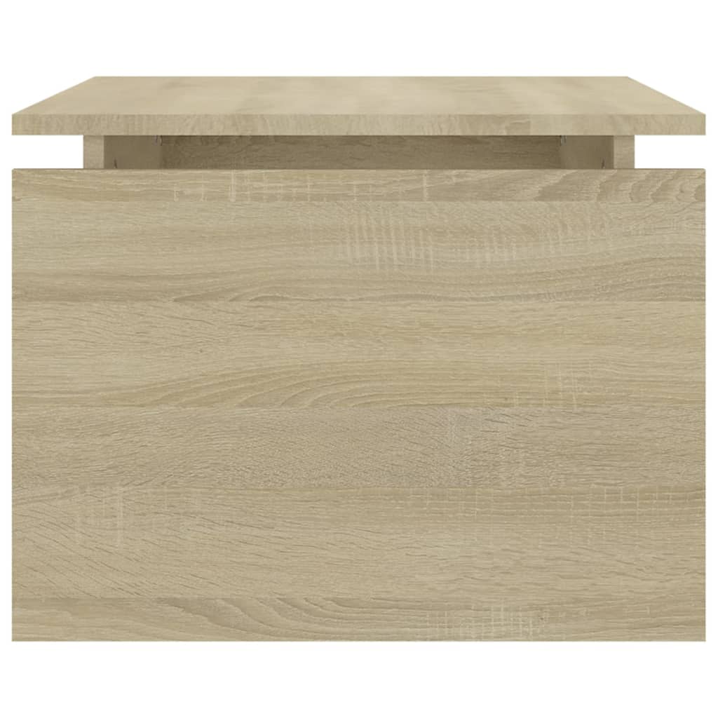 Table basse chêne sonoma 68x50x38 cm bois d’ingénierie - Tables basses