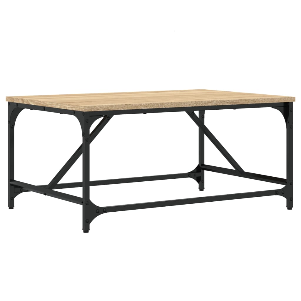 Table basse chêne sonoma 75x50x35 cm bois d’ingénierie - Tables basses