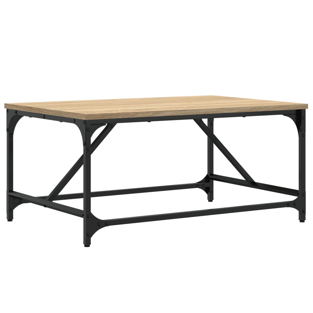 Table basse chêne sonoma 75x50x35 cm bois d’ingénierie - Tables basses