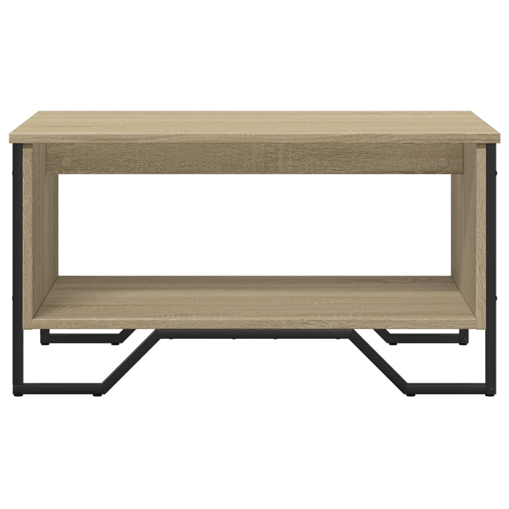 Table basse chêne sonoma 75x51x40 cm bois d’ingénierie - Tables basses
