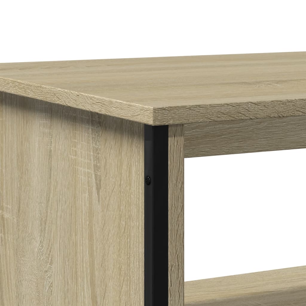 Table basse chêne sonoma 75x51x40 cm bois d’ingénierie - Tables basses