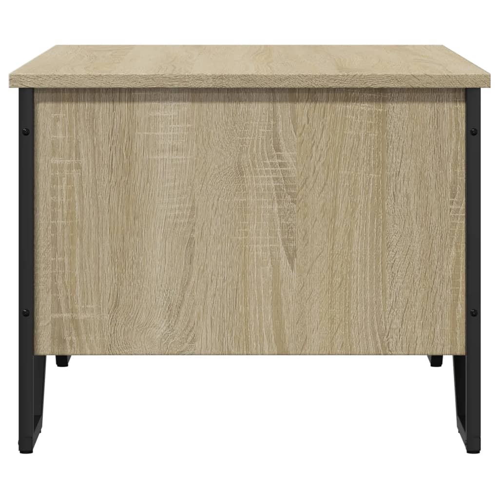 Table basse chêne sonoma 75x51x40 cm bois d’ingénierie - Tables basses