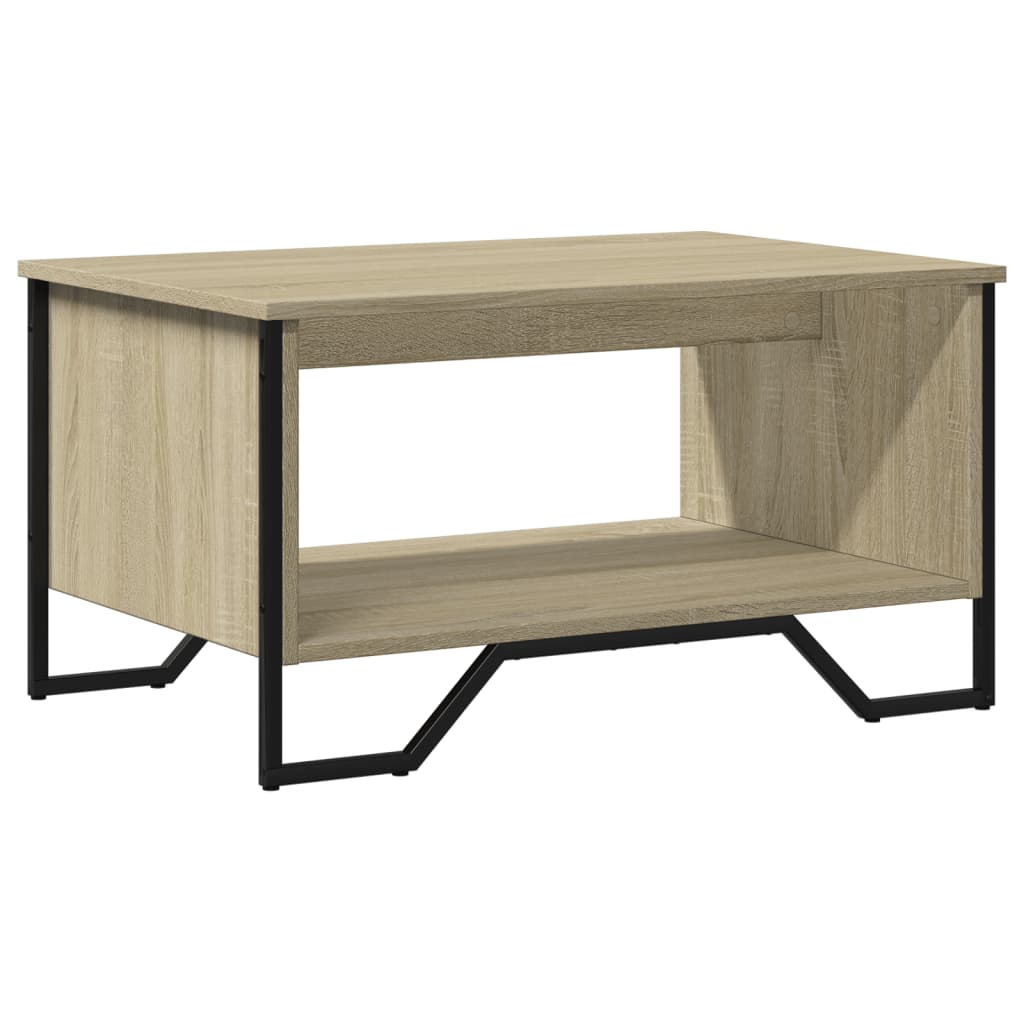 Table basse chêne sonoma 75x51x40 cm bois d’ingénierie - Tables basses