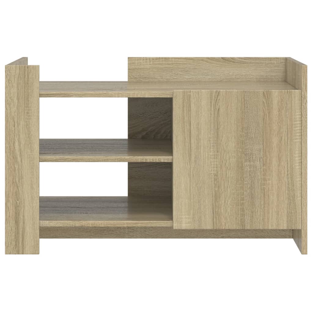 Table basse chêne sonoma 80x50x50 cm bois d’ingénierie - Tables basses