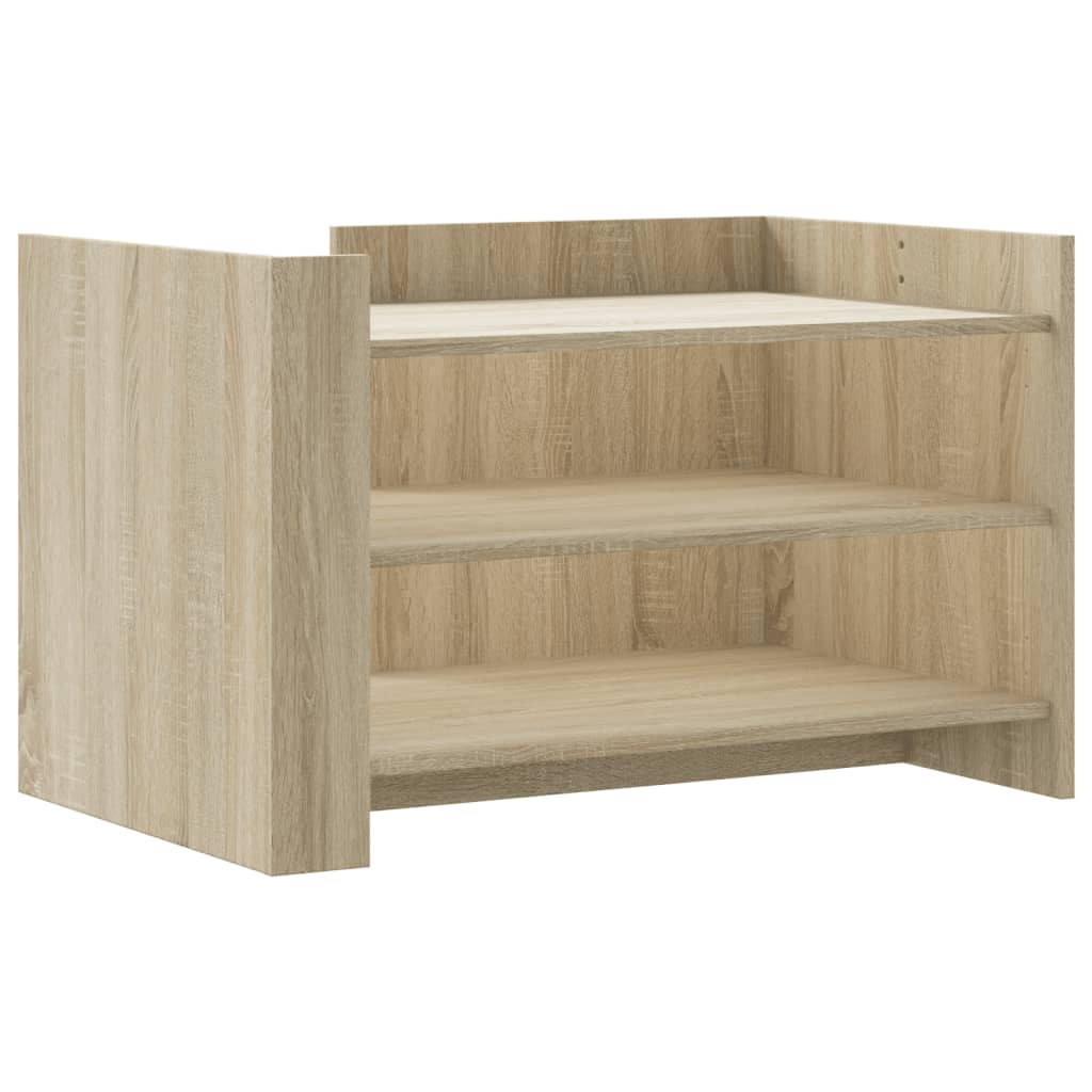 Table basse chêne sonoma 80x50x50 cm bois d’ingénierie - Tables basses