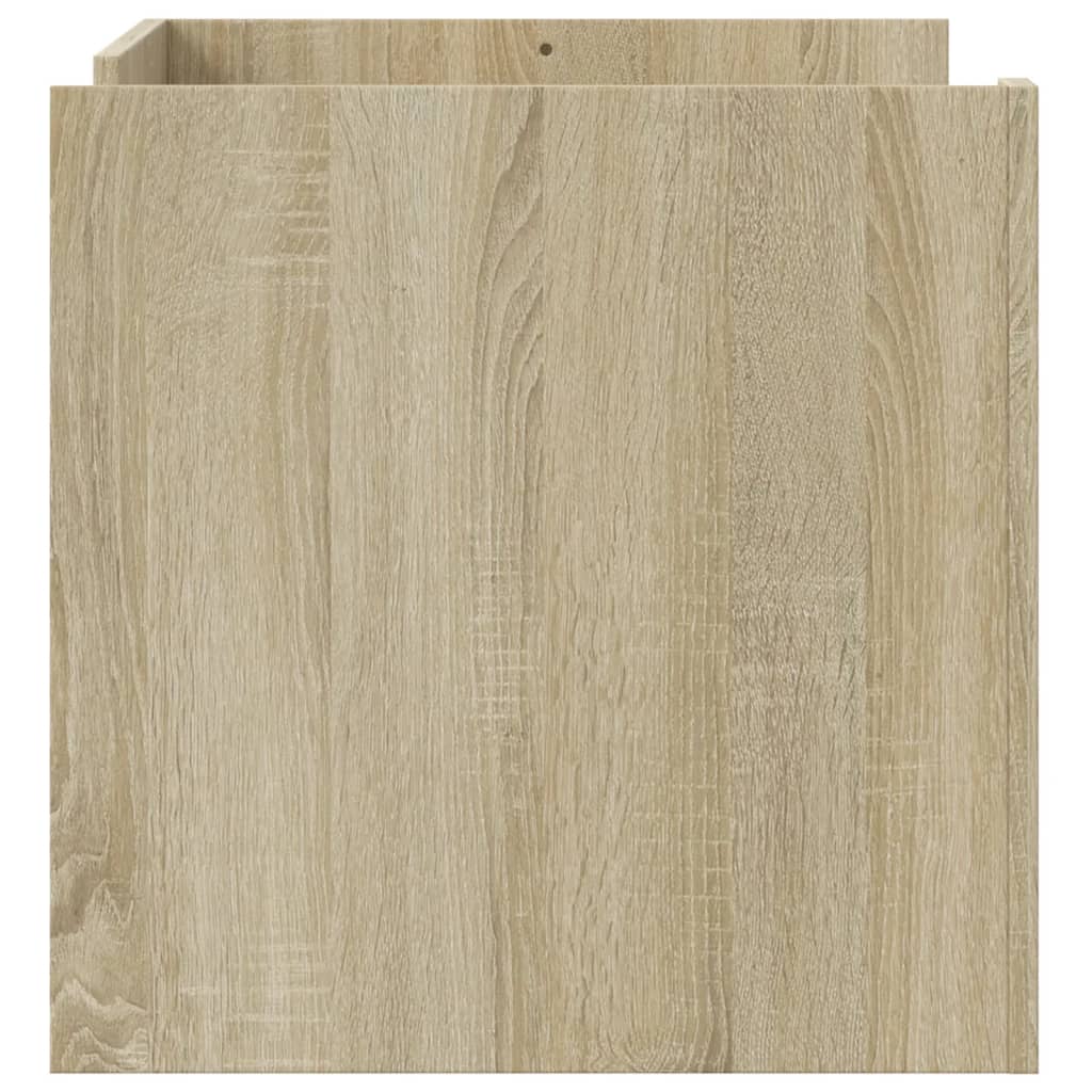 Table basse chêne sonoma 80x50x50 cm bois d’ingénierie - Tables basses