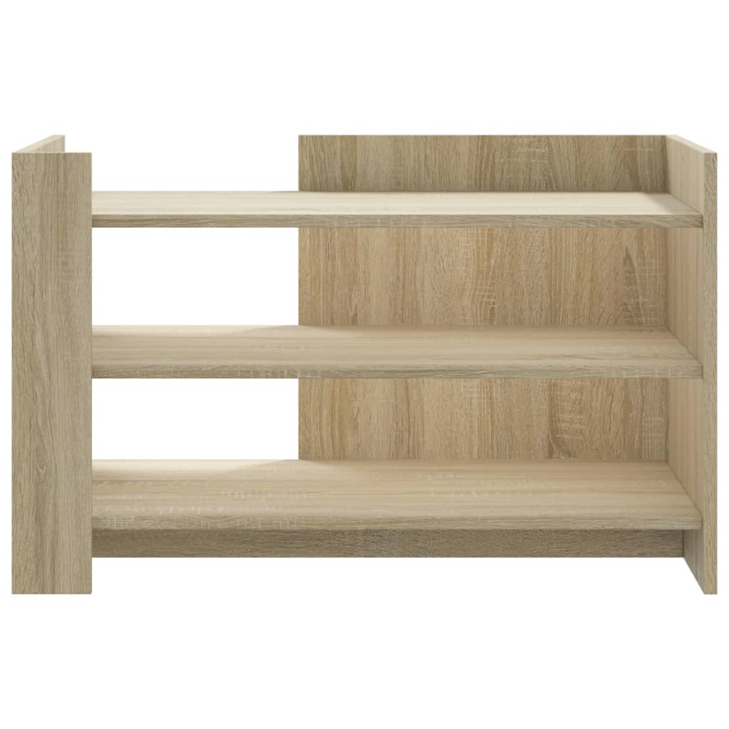 Table basse chêne sonoma 80x50x50 cm bois d’ingénierie - Tables basses