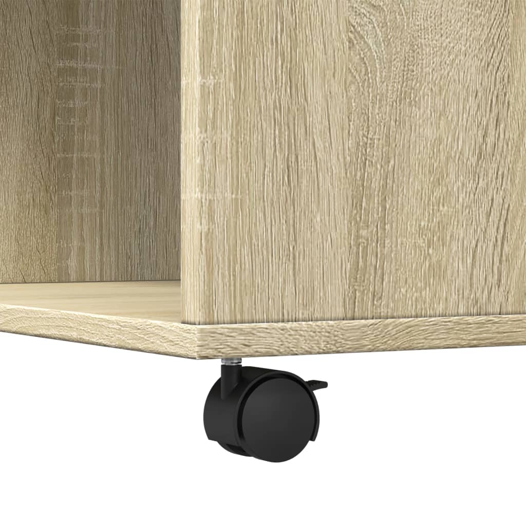 Table basse chêne sonoma 80x80x40 cm bois d’ingénierie - Tables basses