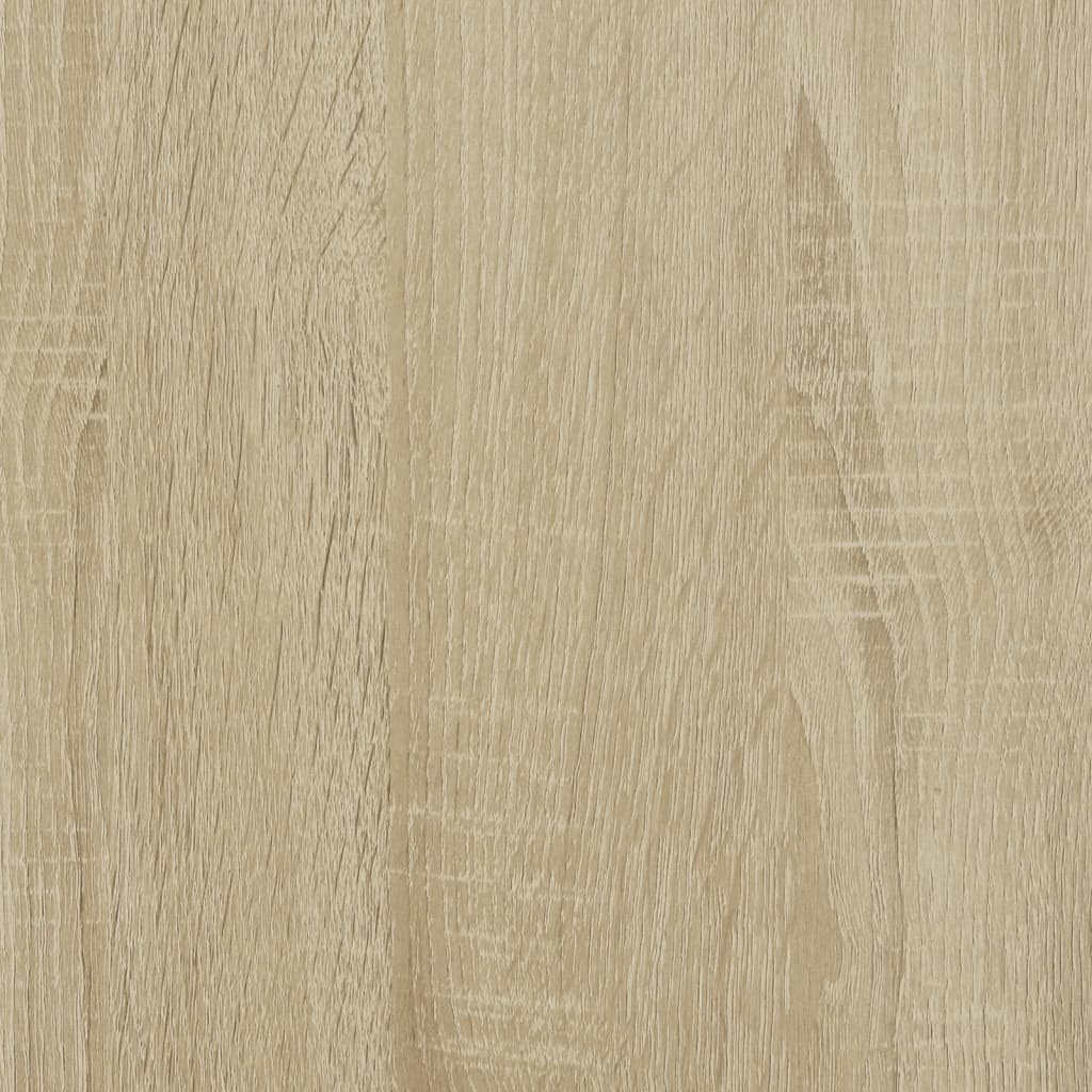Table basse chêne sonoma 80x80x40 cm bois d’ingénierie - Tables basses