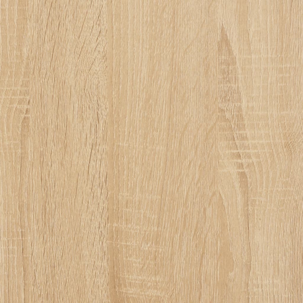 Table basse chêne sonoma 80x80x40 cm bois d’ingénierie - Tables basses