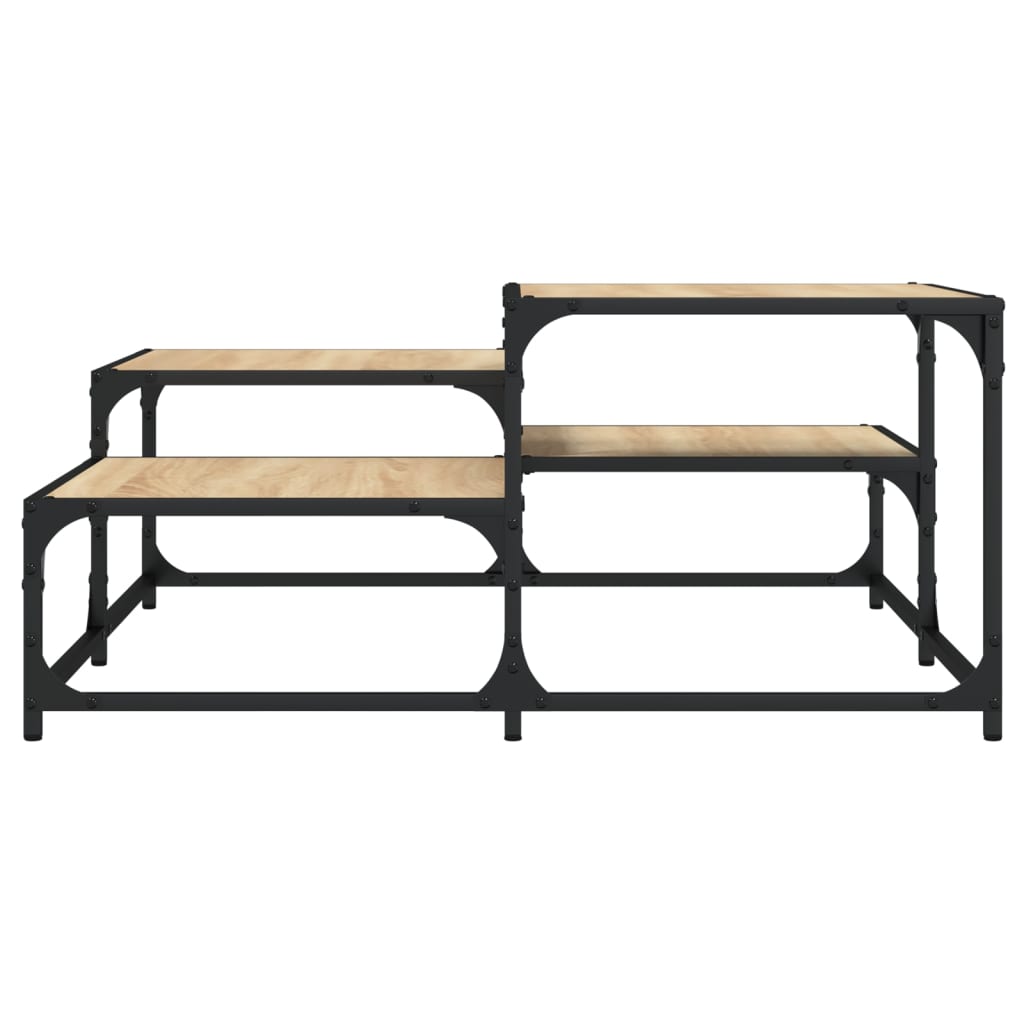 Table basse chêne sonoma 87,5x87,5x40 cm bois d’ingénierie - Tables basses