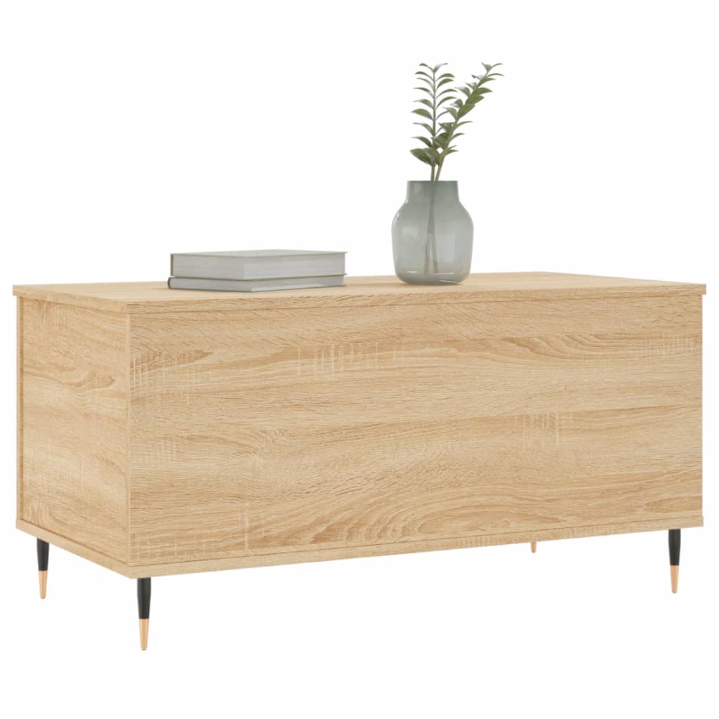 Table basse Chêne sonoma 90x44,5x45 cm Bois d’ingénierie - Tables basses