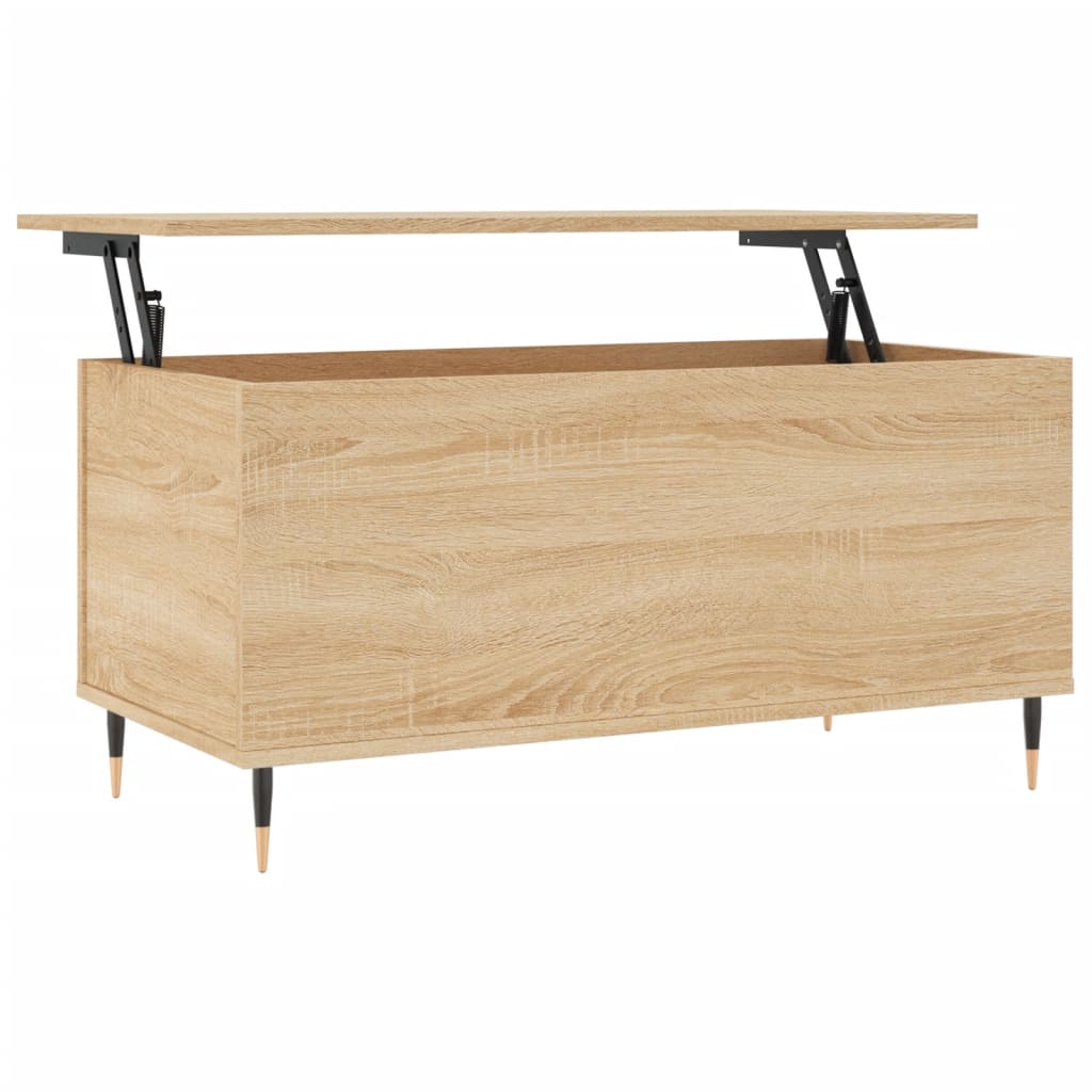 Table basse Chêne sonoma 90x44,5x45 cm Bois d’ingénierie - Tables basses