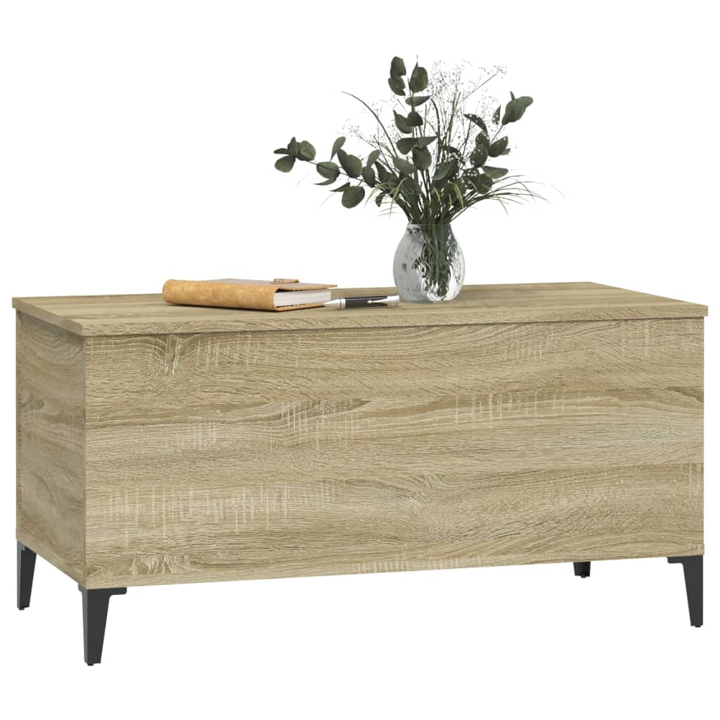 Table basse Chêne sonoma 90x44,5x45 cm Bois d’ingénierie - Tables basses