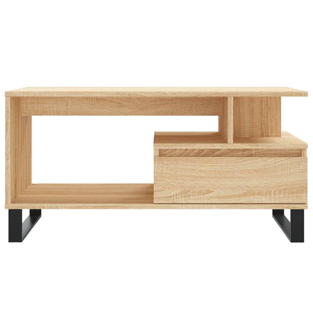 Table basse Chêne sonoma 90x49x45 cm Bois d’ingénierie - Tables basses
