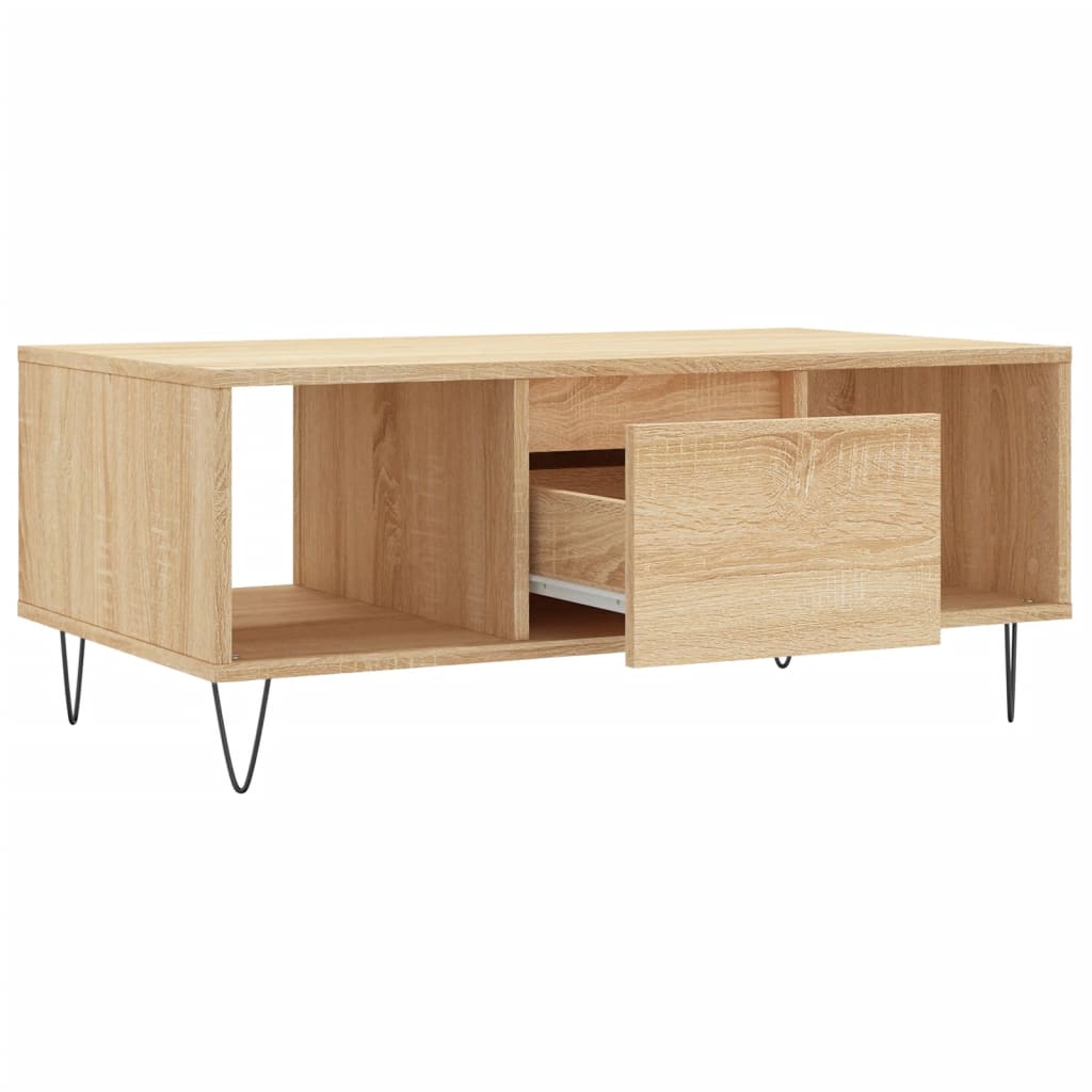 Table basse Chêne sonoma 90x50x36,5 cm Bois d’ingénierie - Tables basses