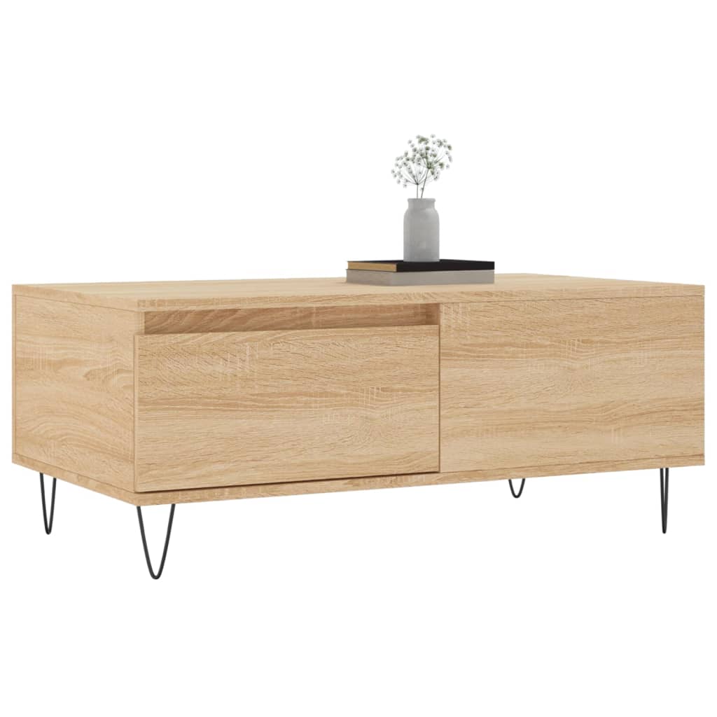 Table basse Chêne sonoma 90x50x36,5 cm Bois d’ingénierie - Tables basses