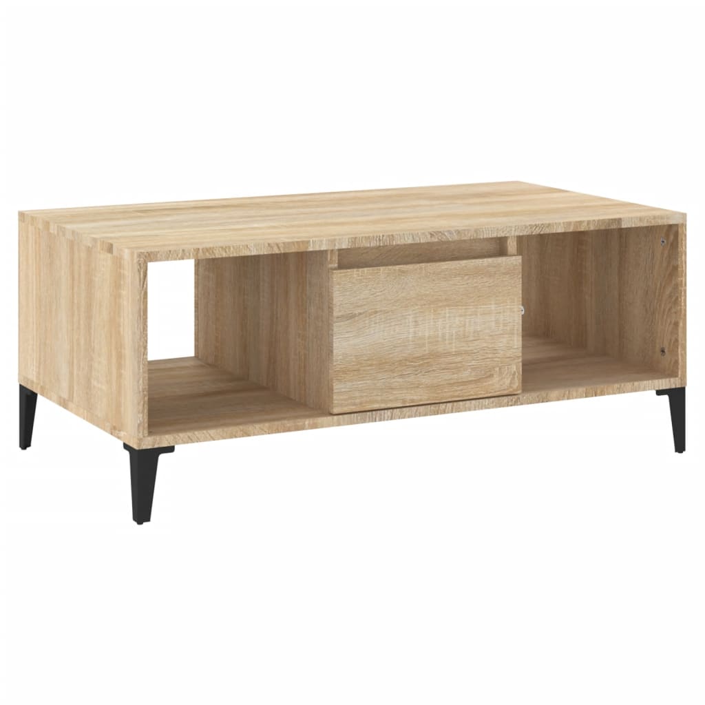 Table basse Chêne sonoma 90x50x36,5 cm Bois d’ingénierie - Tables basses