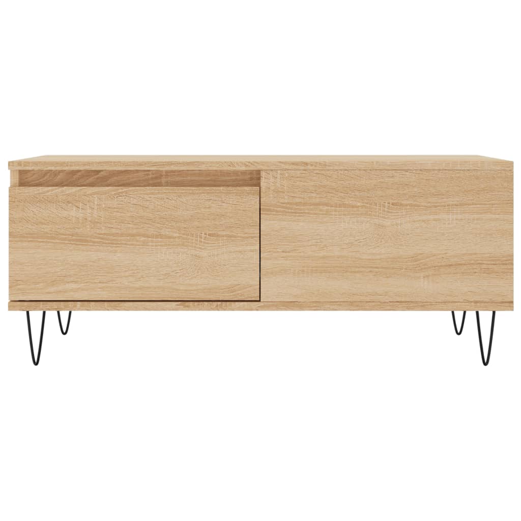 Table basse Chêne sonoma 90x50x36,5 cm Bois d’ingénierie - Tables basses