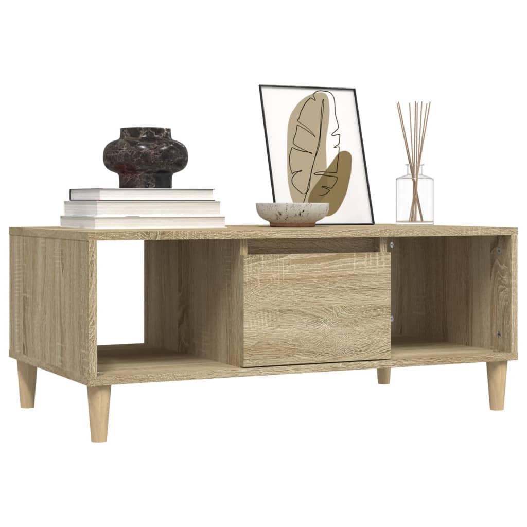 Table basse Chêne sonoma 90x50x36,5 cm Bois d’ingénierie - Tables basses