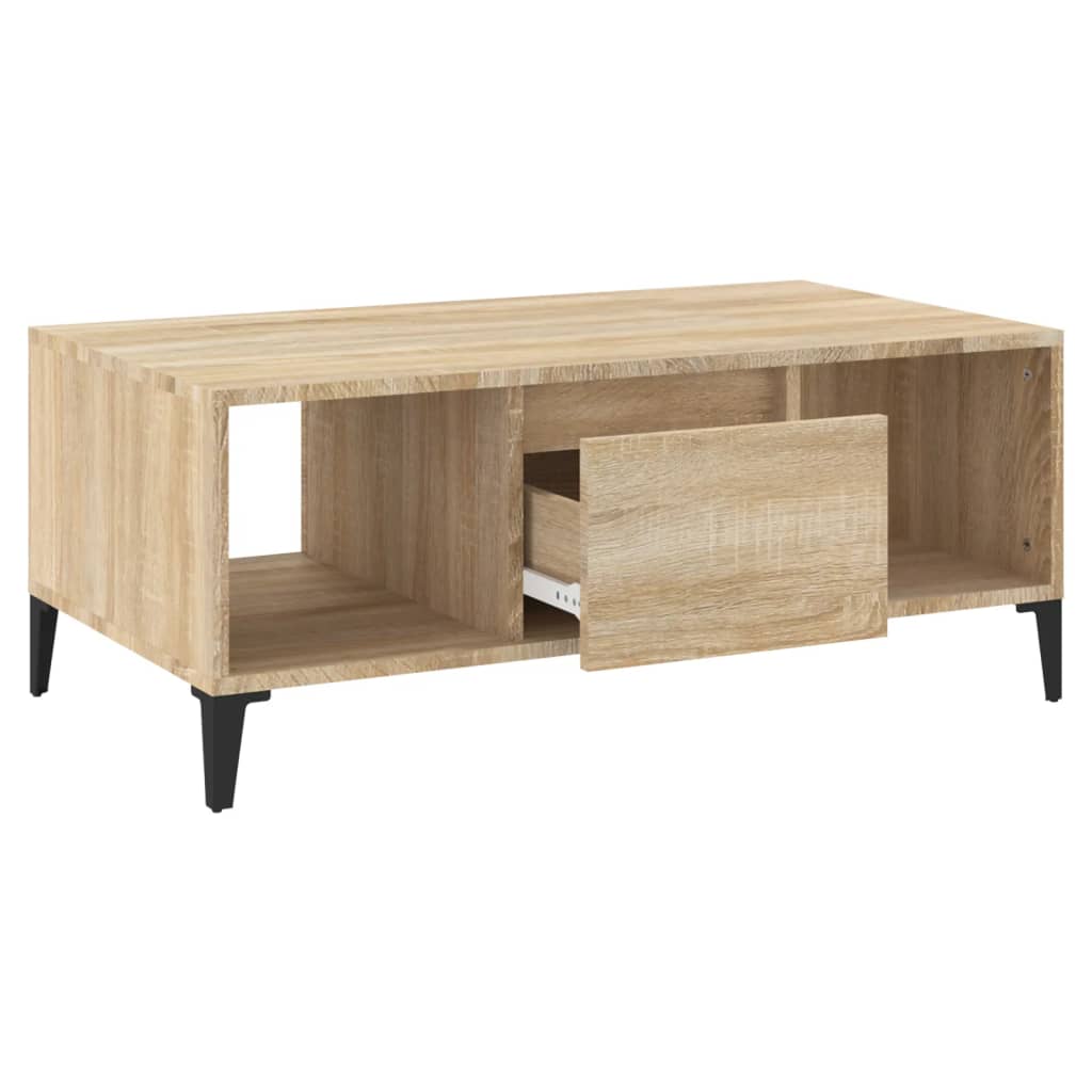 Table basse Chêne sonoma 90x50x36,5 cm Bois d’ingénierie - Tables basses
