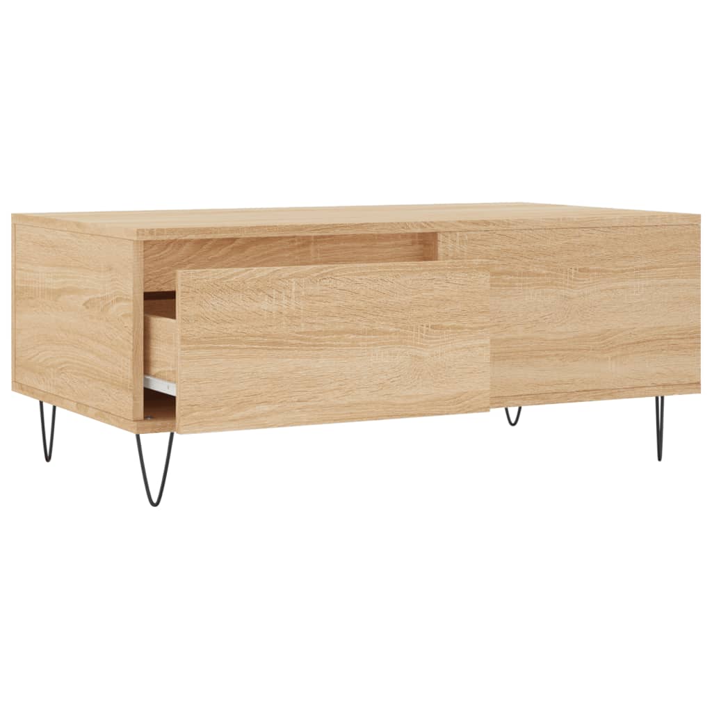 Table basse Chêne sonoma 90x50x36,5 cm Bois d’ingénierie - Tables basses