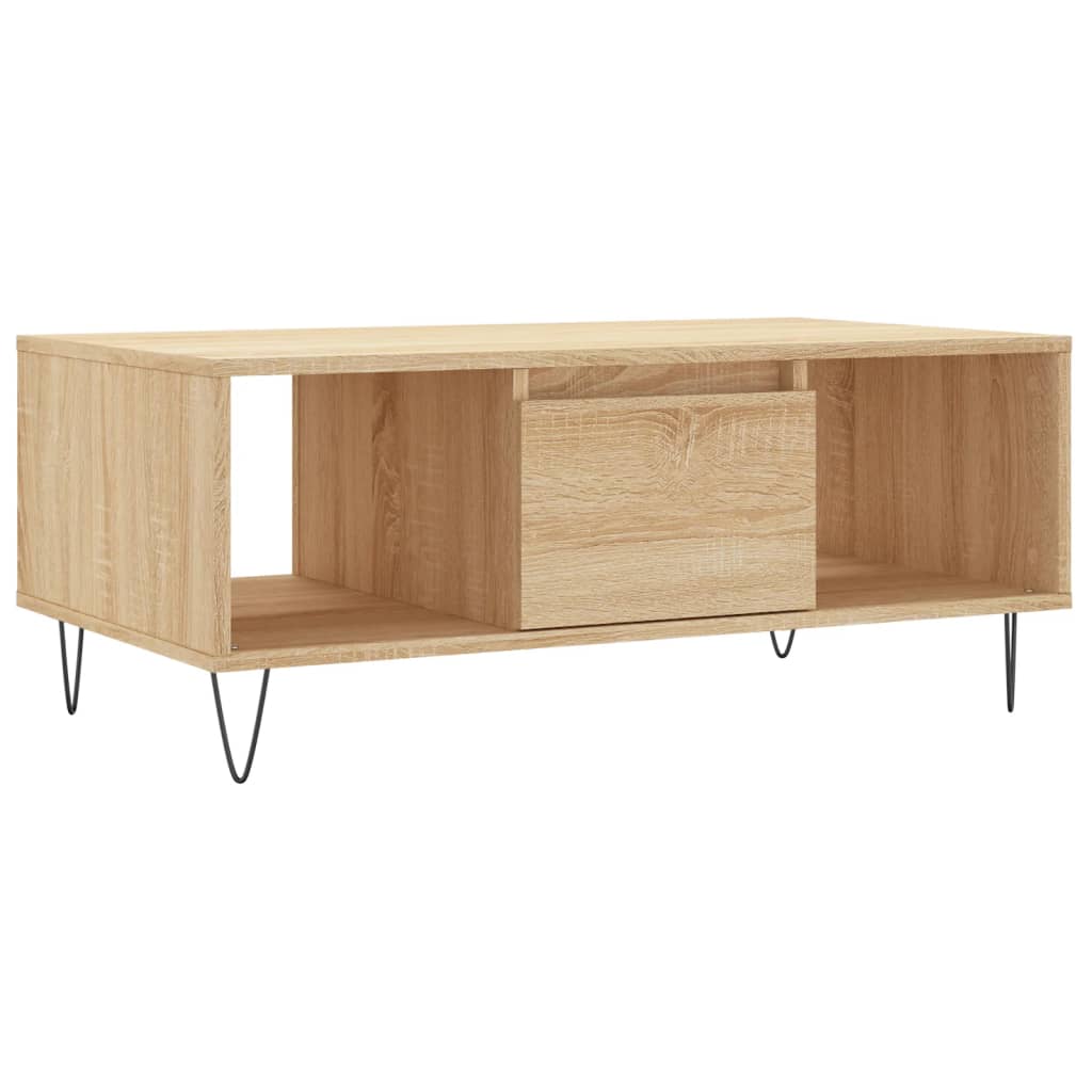 Table basse Chêne sonoma 90x50x36,5 cm Bois d’ingénierie - Tables basses