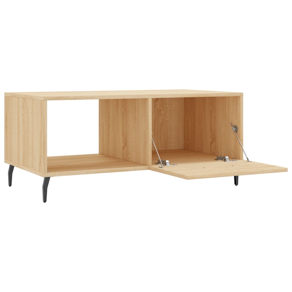 Table basse chêne sonoma 90x50x40 cm bois d’ingénierie - Tables basses