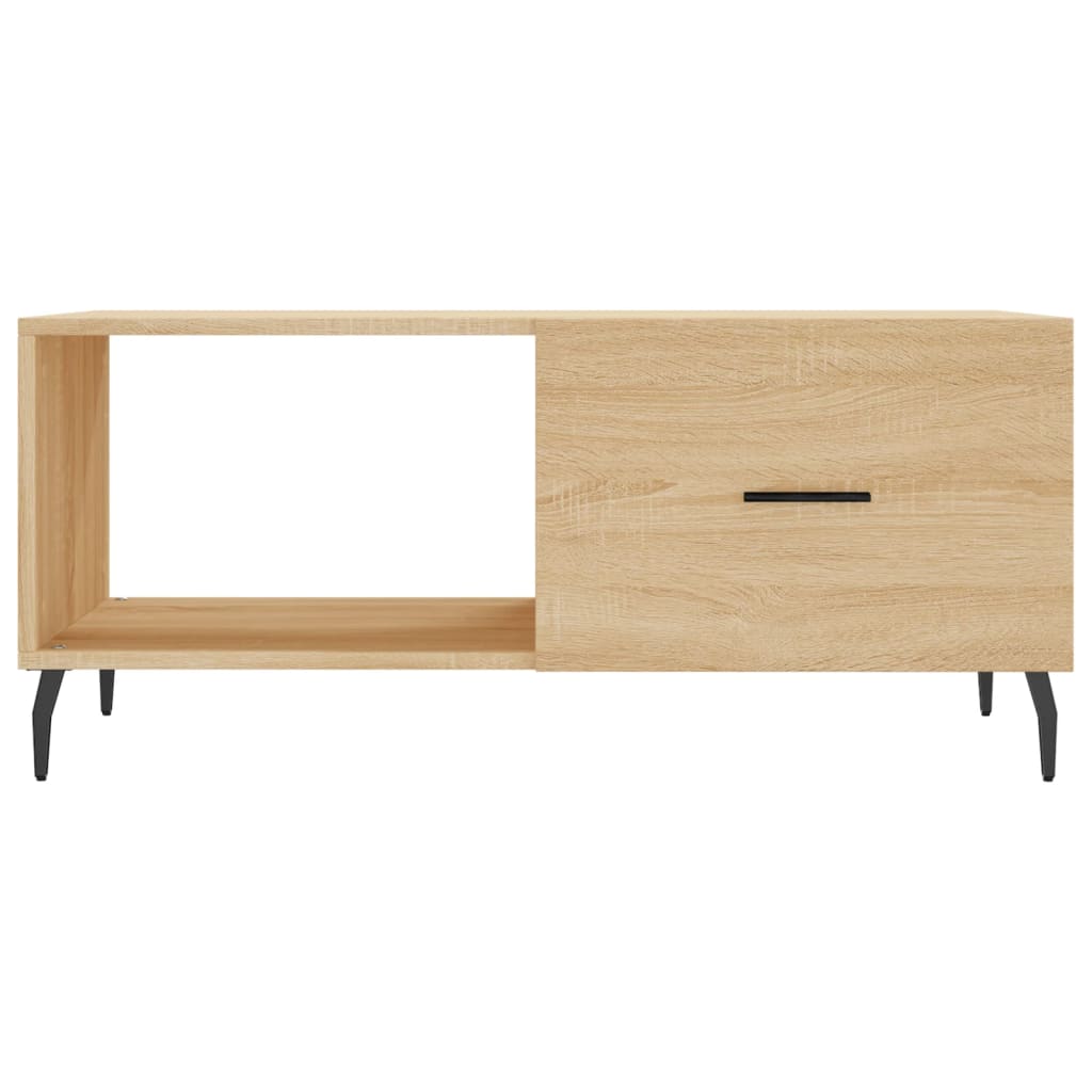 Table basse chêne sonoma 90x50x40 cm bois d’ingénierie - Tables basses