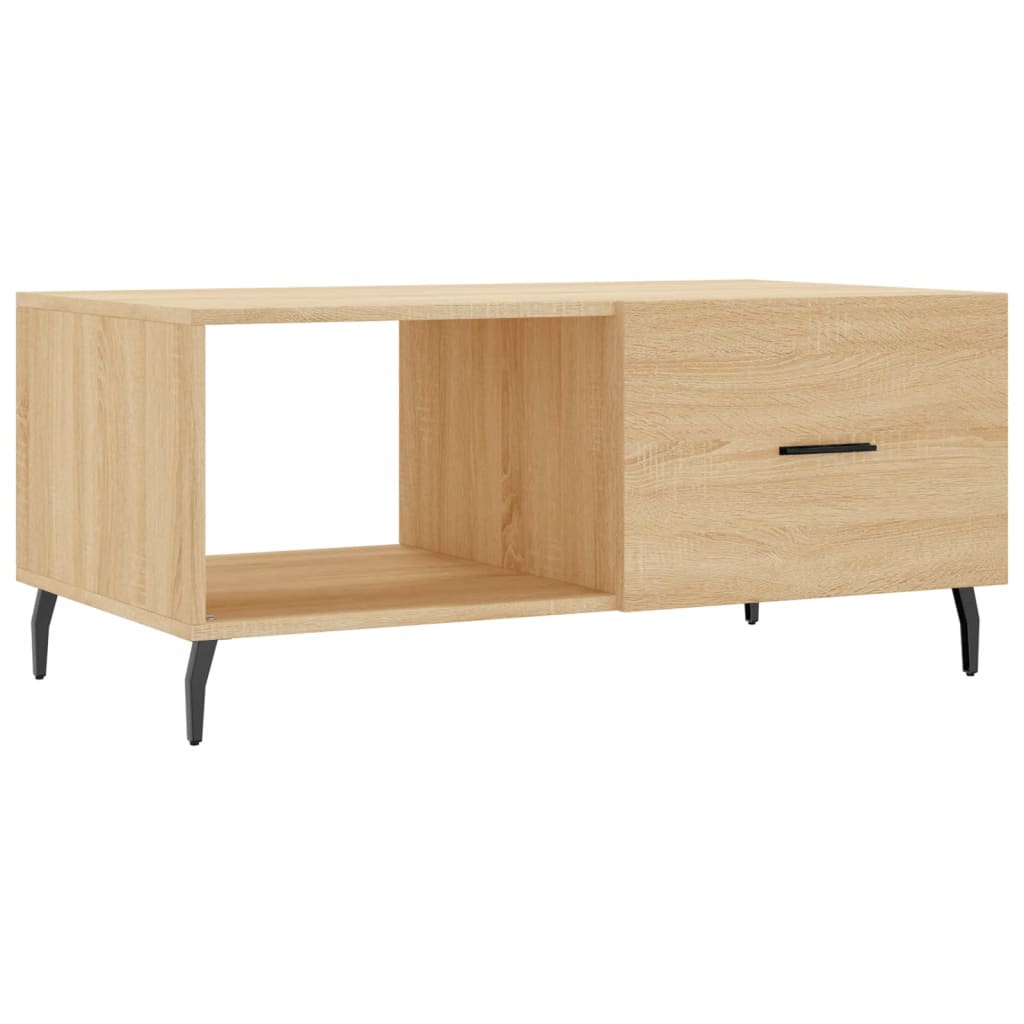 Table basse chêne sonoma 90x50x40 cm bois d’ingénierie - Tables basses
