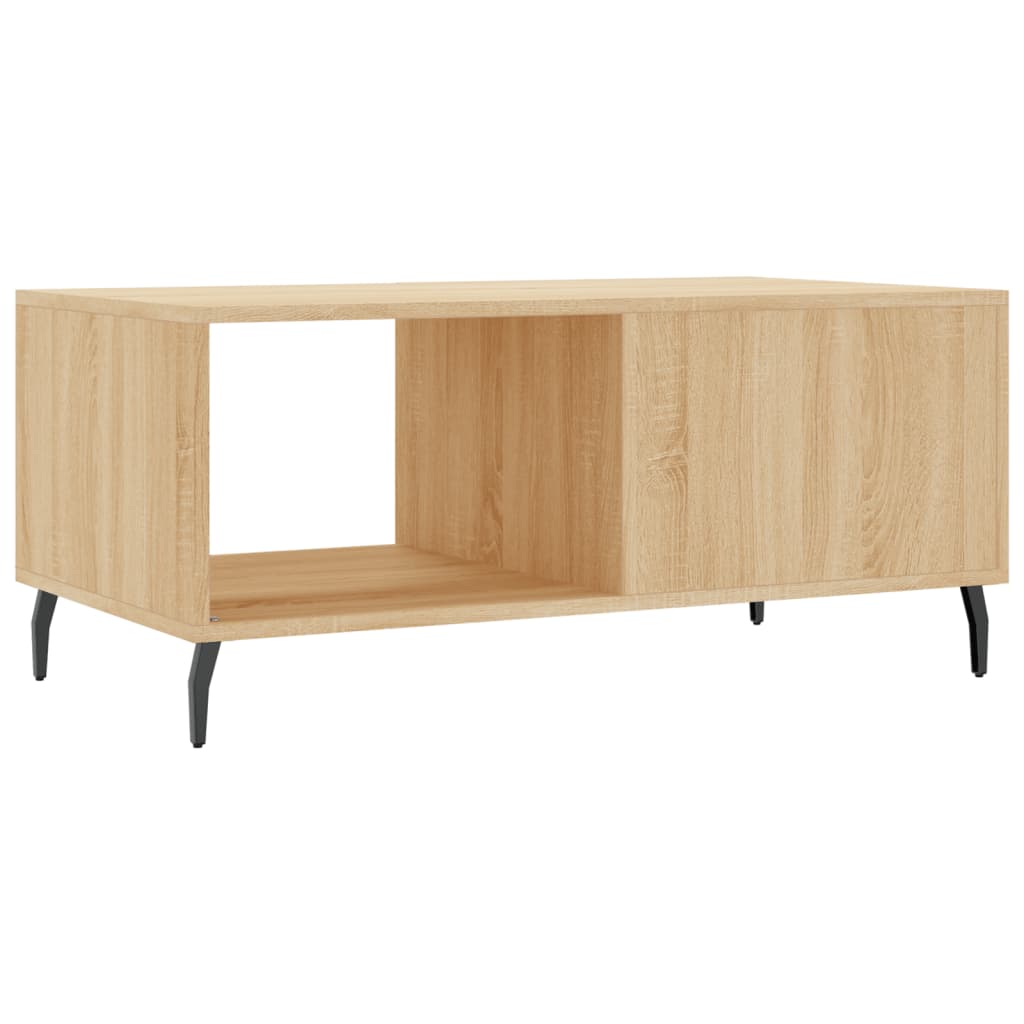 Table basse chêne sonoma 90x50x40 cm bois d’ingénierie - Tables basses