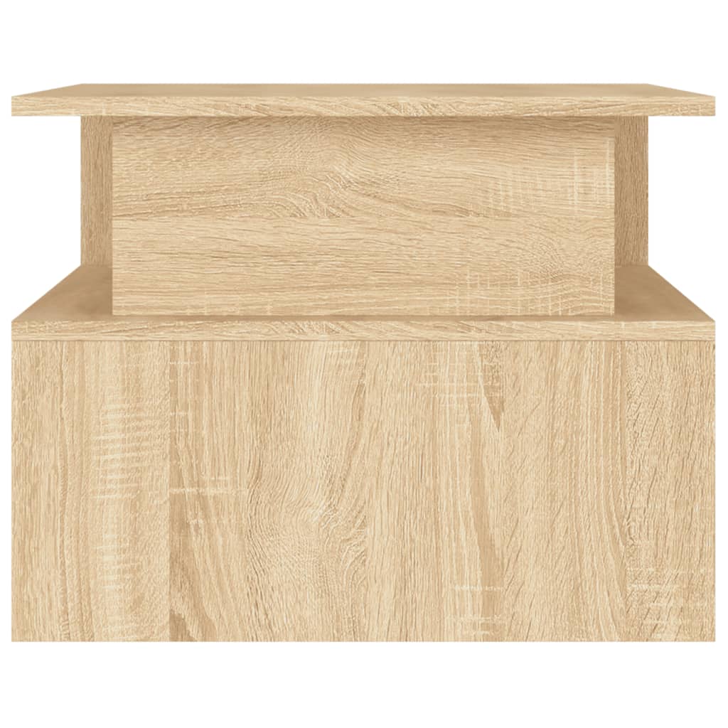 Table basse chêne sonoma 90x55x42,5 cm bois d’ingénierie - Tables basses