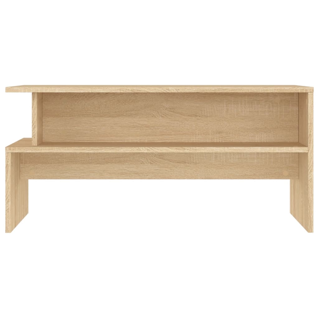 Table basse chêne sonoma 90x55x42,5 cm bois d’ingénierie - Tables basses