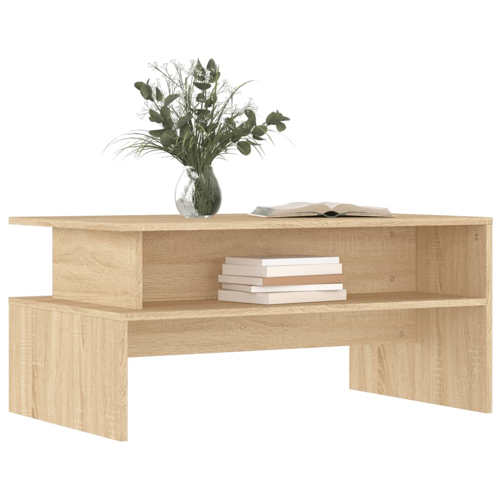 Table basse chêne sonoma 90x55x42,5 cm bois d’ingénierie - Tables basses