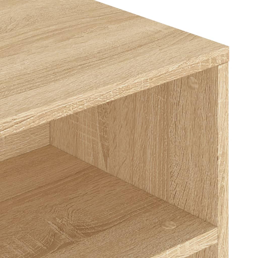 Table basse chêne sonoma 90x55x42,5 cm bois d’ingénierie - Tables basses