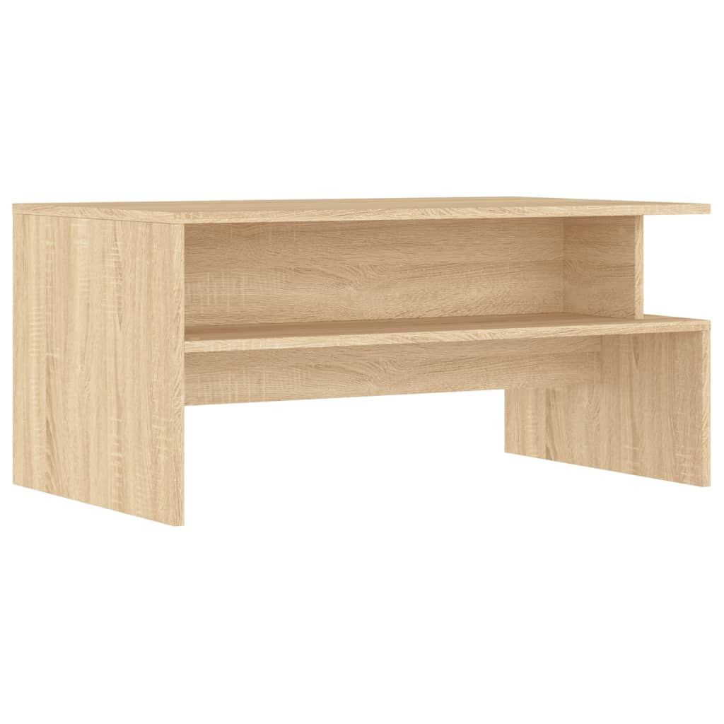 Table basse chêne sonoma 90x55x42,5 cm bois d’ingénierie - Tables basses